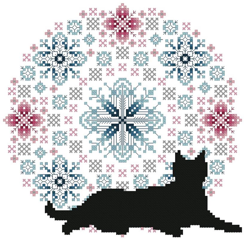 Cats And Mandalas January